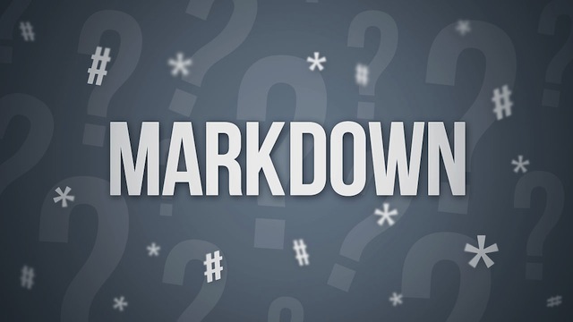 markdown